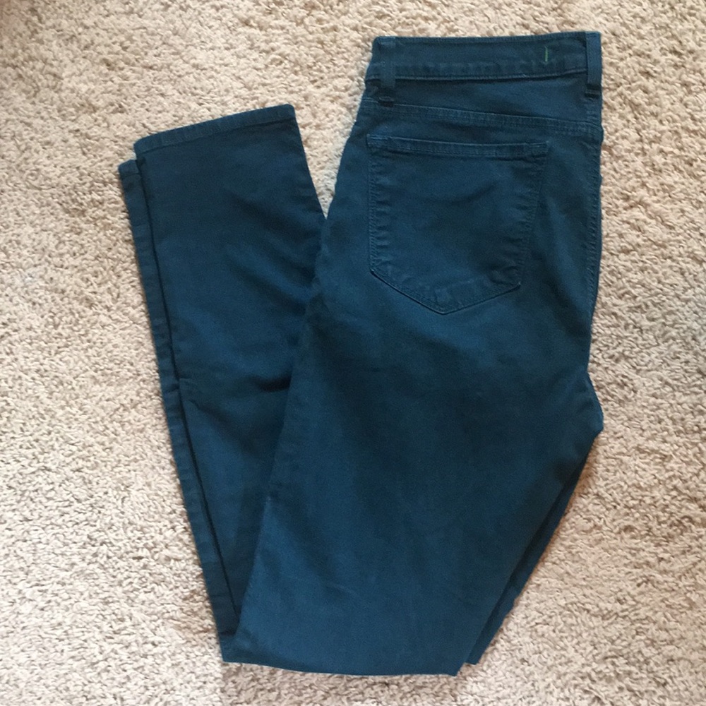 J Brand teal skinny jeans size 29